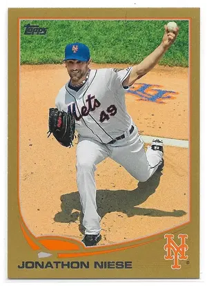 2013 Topps Gold #250 Jonathon Niese (1317/2013)