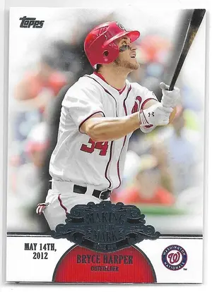 2013 Topps Making Their Mark #MM-19 Bryce Harper