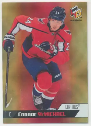 2020-21 UPPER DECK EXTENDED - CONNOR McMICHAEL #HG-17 HOLOGR-FX ROOKIES GOLD