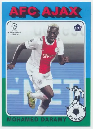 2021-22 Topps UEFA Champions League - Mohamed Daramy #75-16 1975-76 Topps Footballers