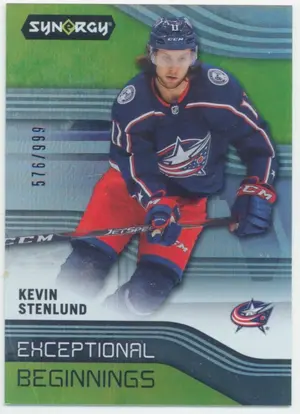 2019-20 SYNERGY - KEVIN STENLUND #EB-20 EXCEPTIONAL BEGINNINGS 576/999