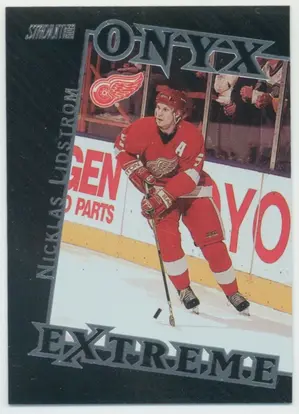 1999-00 STADIUM CLUB - NICKLAS LIDSTROM #OE7 ONYX EXTREME