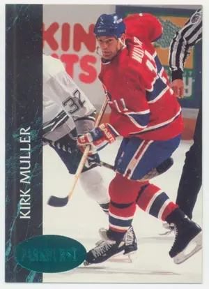 1992-93 PARKHURST - KIRK MULLER #83 EMERALD ICE