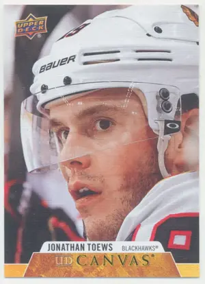 2020-21 UPPER DECK - JONATHAN TOEWS #C140 UD CANVAS