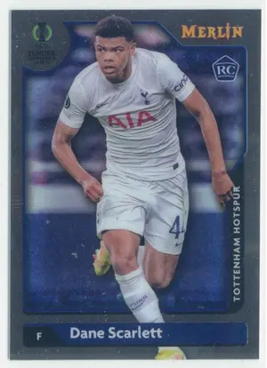 2021-22 Topps Merlin Collection Chrome UCL - Dane Scarlett #128 Rookie