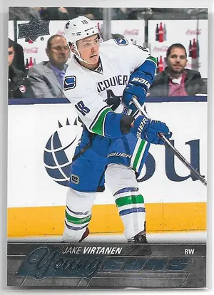 2015-16 Upper Deck #457 Jake Virtanen RC (Young Guns)