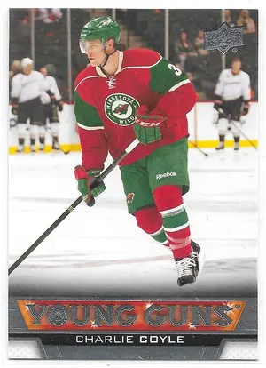 2013-14 Upper Deck #233 Charlie Coyle RC (Young Guns)