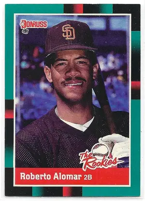 1988 Donruss The Rookies #35 Roberto Alomar