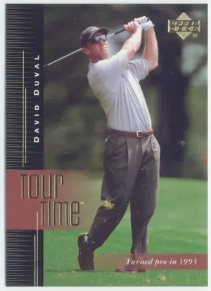2001 Upper Deck - David Duval #177 Tour Time