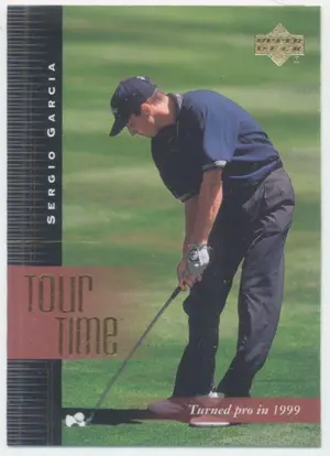 2001 Upper Deck - Sergio Garcia #179 Tour Time