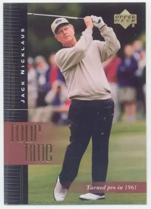 2001 Upper Deck - Jack Nicklaus #195 Tour Time