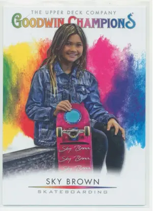 2021 Goodwin Champions - Sky Brown #131 Splash of Color