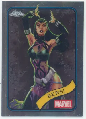 2025 Topps Chrome Marvel - Sersei #77