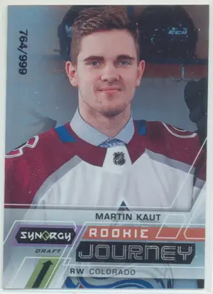 2020-21 SYNERGY - MARTIN KAUT #RJ-MK ROOKIE JOURNEY DRAFT VARIATION 764/999