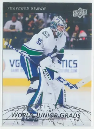 2022-23 UPPER DECK - THATCHER DEMKO #WG-6 WORLD JUNIOR GRADS