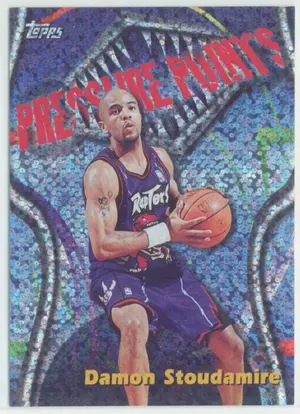 1997-98 Topps - Damon Stoudamire #5 Season's Best Pressure Points