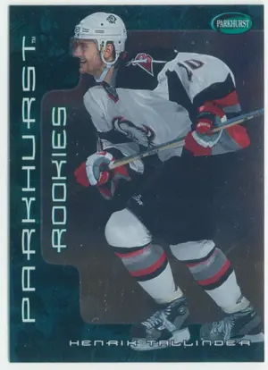 2001-02 PARKHURST - HENRIK TALLINDER #322 ROOKIES