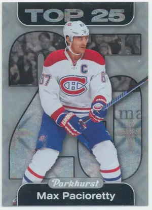 2016-17 PARKHURST - MAX PACIORETTY #TOP20 TOP 25