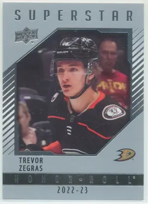 2022-23 UPPER DECK - TREVOR ZEGRAS #HR-33 HONOR ROLL