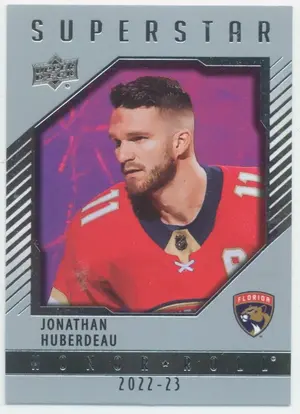 2022-23 UPPER DECK - JONATHAN HUBERDEAU #HR-40 HONOR ROLL