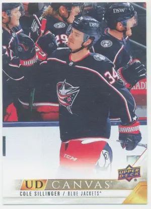 2022-23 UPPER DECK - COLE SILLINGER #C27 UD CANVAS