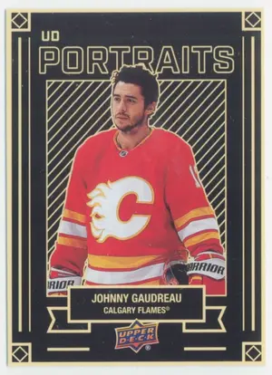 2022-23 UPPER DECK - JOHNNY GAUDREAU #P-7 UD PORTRAITS
