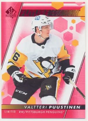 2022-23 SP AUTHENTIC - VALTTERI PUUSTINEN #141 FUTURE WATCH LIMITED RED