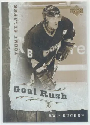 2006-07 UPPER DECK - TEEMU SELANNE #GR12 GOAL RUSH