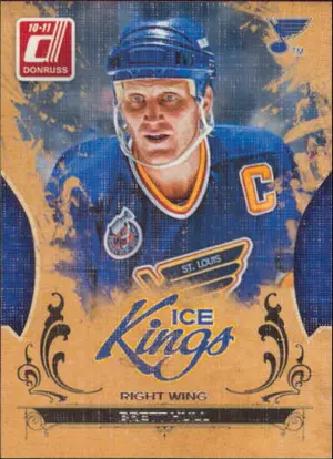 2010-11 DONRUSS - BRETT HULL #7 ICE KINGS