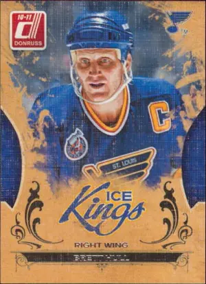 2010-11 DONRUSS - BRETT HULL #7 ICE KINGS