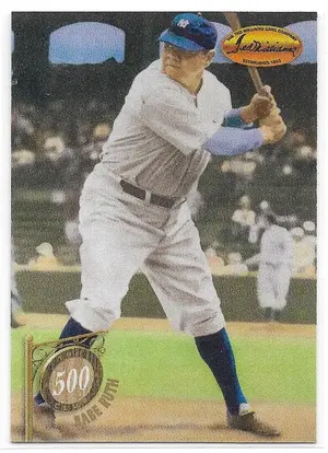 1994 Ted Williams 500 Club #5C6 Babe Ruth