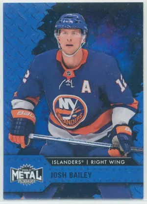 2020-21 SKYBOX METAL UNIVERSE - JOSH BAILEY #80 BLUE SPECTRUM