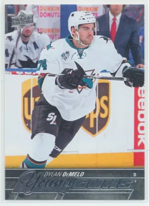 2015-16 UPPER DECK - DYLAN DeMELO #467 YOUNG GUNS