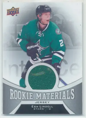 2016-17 UPPER DECK - ESA LINDELL #RM-EL ROOKIE MATERIALS