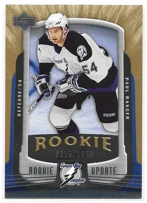 2005-06 Rookie Update #182 Paul Ranger RC (0619/1999)