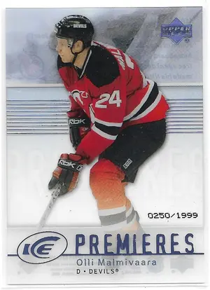 2007-08 Ice #110 Olli Malmivaara RC (Premieres) (0250/1999)