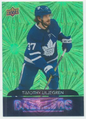 2020-21 UPPER DECK - TIMOTHY LILJEGREN #DZ-90 DAZZLERS GREEN