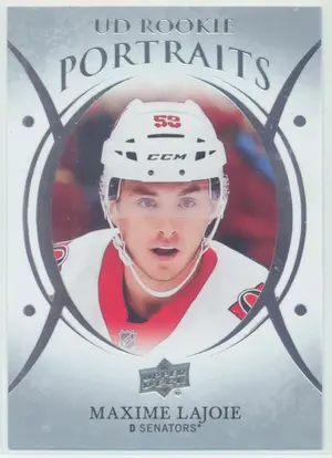 2018-19 UPPER DECK - MAXIME LAJOIE #P-57 UD PORTRAITS