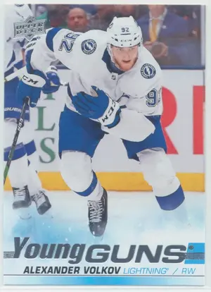 2019-20 UPPER DECK - ALEXANDER VOLKOV #488 YOUNG GUNS