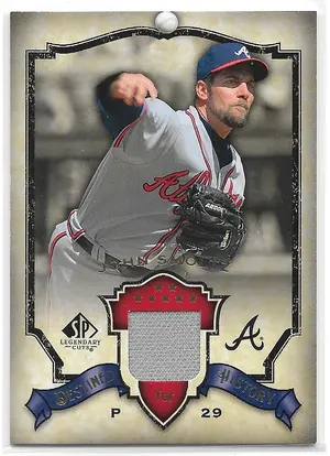 2008 SP Legendary Cuts Destined For History Memorabilia #DH-JS John Smoltz