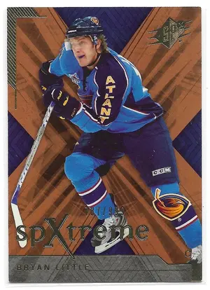 2007-08 SPx SPXtreme #X65 Bryan Little (787/999)