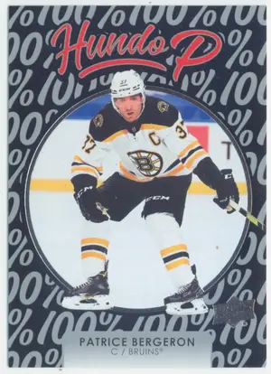 2021-22 UPPER DECK - PATRICE BERGERON #HP-15 HUNDO P
