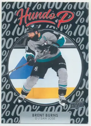 2021-22 UPPER DECK - BRENT BURNS #HP-4 HUNDO P