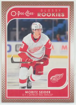 2021-22 UPPER DECK - MORITZ SEIDER #R-11 O-PEE-CHEE GLOSSY ROOKIES BRONZE