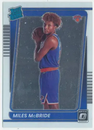 2021-22 Panini Donruss Optic - Miles McBride #174 Rated Rookie