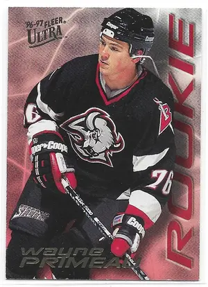 1996-97 Ultra Rookie #16 Wayne Primeau