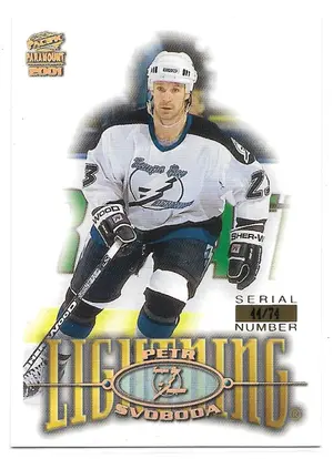 2000-01 Paramount Holo-Gold #224 Petr Svoboda (44/74)