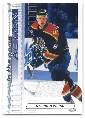 2003-04 ITG Action Jerseys #M-119 Stephen Weiss (/300)