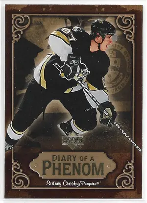 2005-06 Upper Deck Diary of a Phenom #DP25 Sidney Crosby