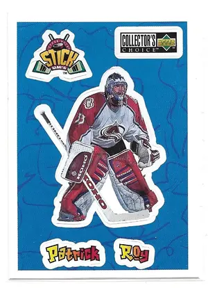 1996-97 Collector's Choice Stick Ums #S4 Patrick Roy